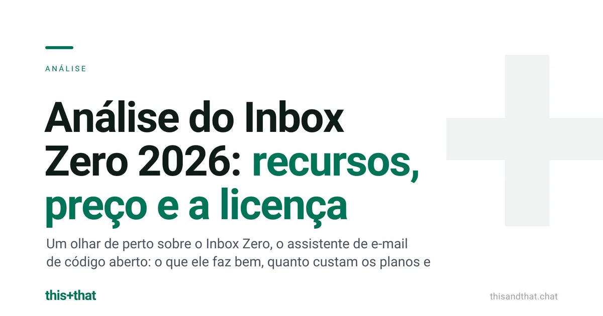 Análise do Inbox Zero 2026: recursos, preço e a licença